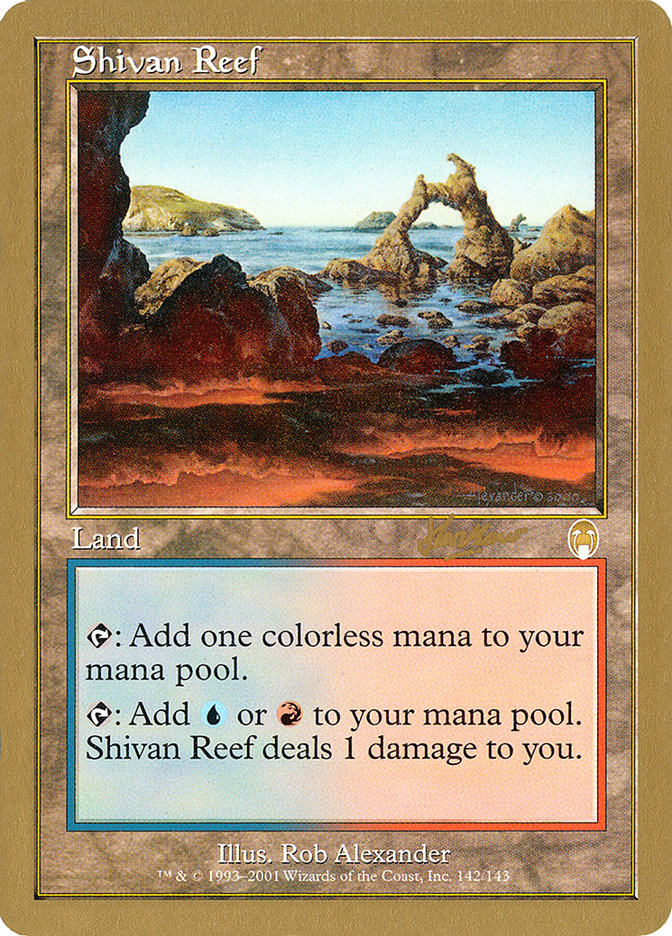 Shivan Reef (Sim Han How) [World Championship Decks 2002] | Gam3 Escape
