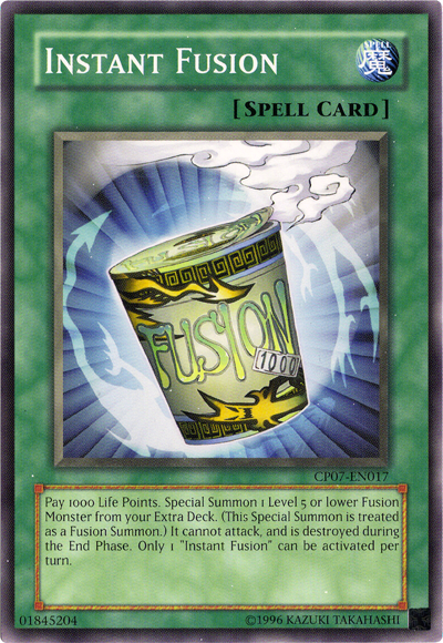 Instant Fusion [CP07-EN017] Common | Gam3 Escape