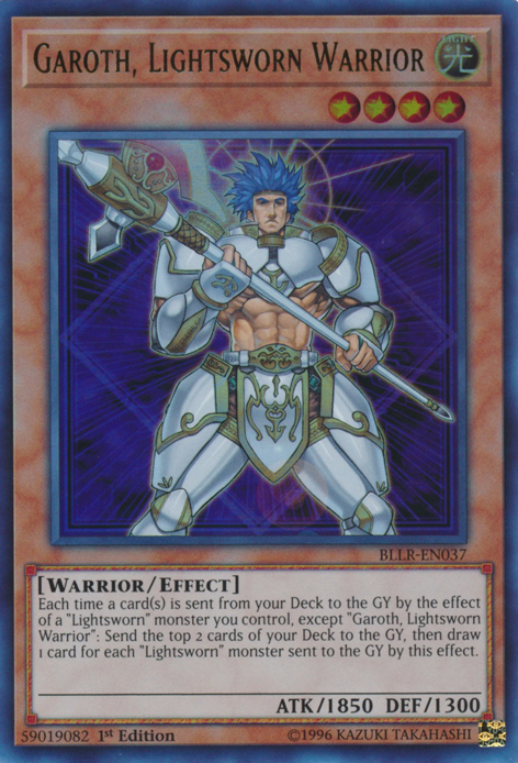 Garoth, Lightsworn Warrior [BLLR-EN037] Ultra Rare | Gam3 Escape