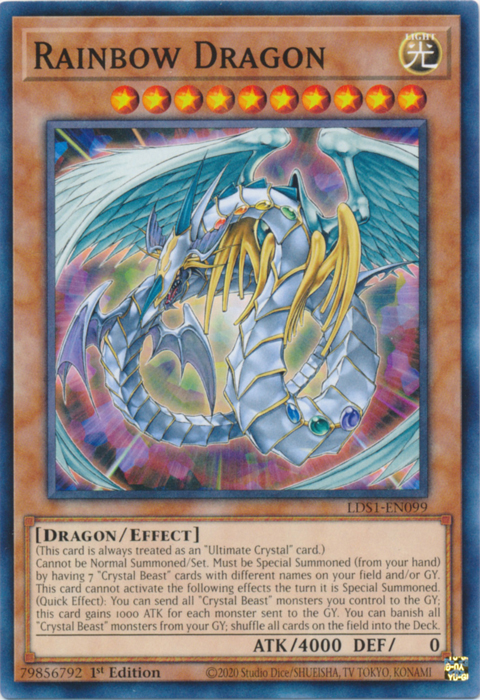 Rainbow Dragon [LDS1-EN099] Common | Gam3 Escape
