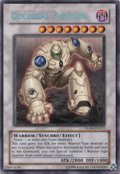 Colossal Fighter (Blue) [DL09-EN012] Rare | Gam3 Escape