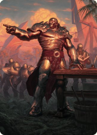 Karn, Living Legacy Art Card 1 [Dominaria United Art Series] | Gam3 Escape