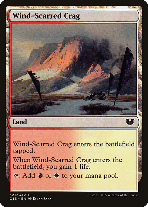Wind-Scarred Crag [Commander 2015] | Gam3 Escape