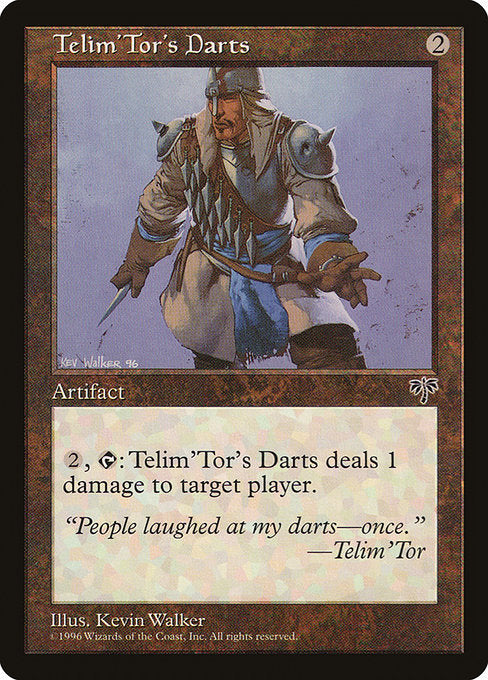 Telim'Tor's Darts [Mirage] | Gam3 Escape