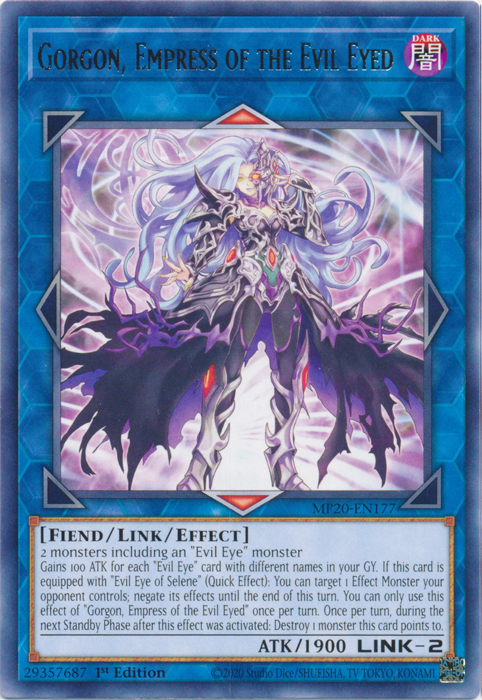 Gorgon, Empress of the Evil Eyed [MP20-EN177] Rare | Gam3 Escape