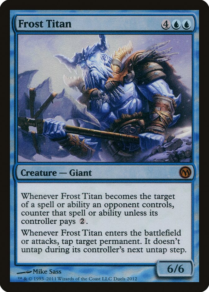 Frost Titan (Duels of the Planeswalkers Promos) [Duels of the Planeswalkers Promos 2011] | Gam3 Escape
