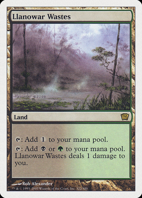 Llanowar Wastes [Ninth Edition] | Gam3 Escape