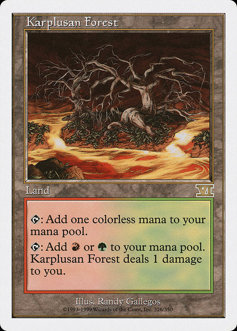 Karplusan Forest [Classic Sixth Edition] | Gam3 Escape