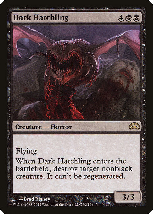 Dark Hatchling [Planechase 2012] | Gam3 Escape