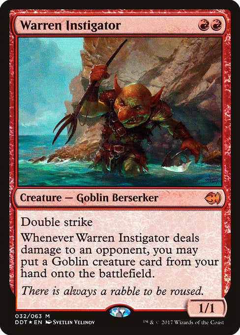 Warren Instigator [Duel Decks: Merfolk vs. Goblins] | Gam3 Escape