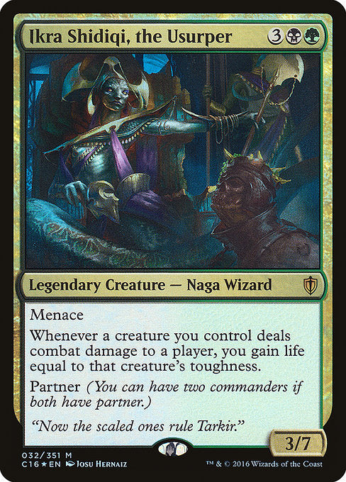 Ikra Shidiqi, the Usurper [Commander 2016] | Gam3 Escape