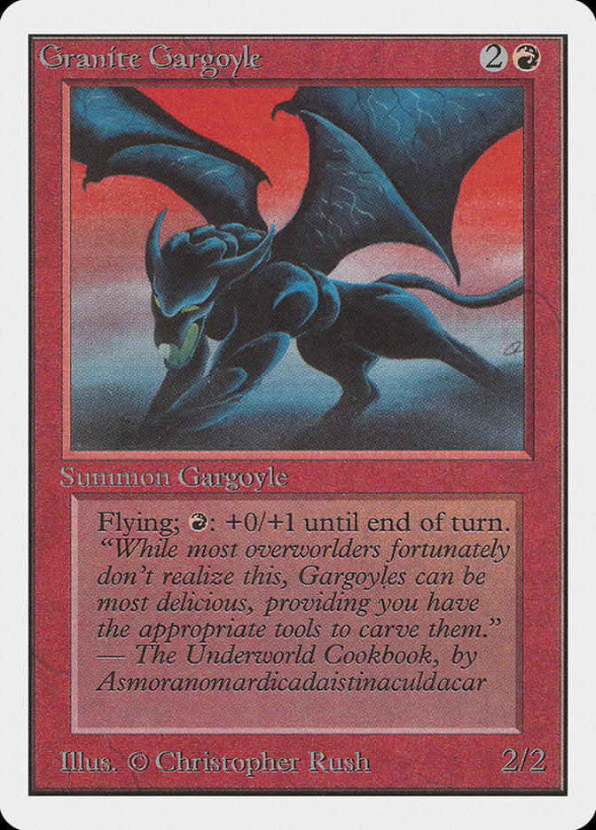 Granite Gargoyle [Unlimited Edition] | Gam3 Escape