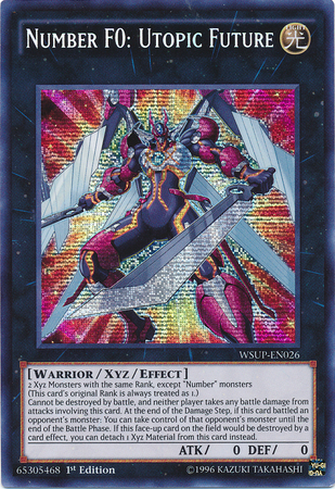 Number F0: Utopic Future [WSUP-EN026] Prismatic Secret Rare | Gam3 Escape