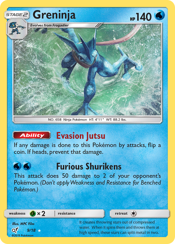 Greninja (9/18) [Sun & Moon: Detective Pikachu] | Gam3 Escape