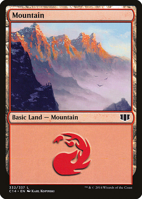 Mountain [Commander 2014] | Gam3 Escape