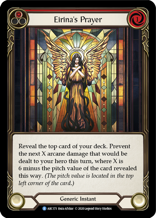 Eirina's Prayer (Red) [ARC173] Unlimited Normal | Gam3 Escape