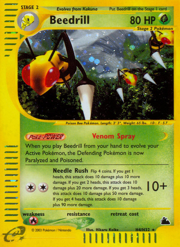 Beedrill (H4/H32) [Skyridge] | Gam3 Escape