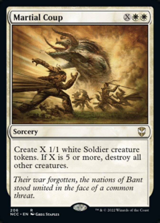 Martial Coup [Streets of New Capenna Commander] | Gam3 Escape