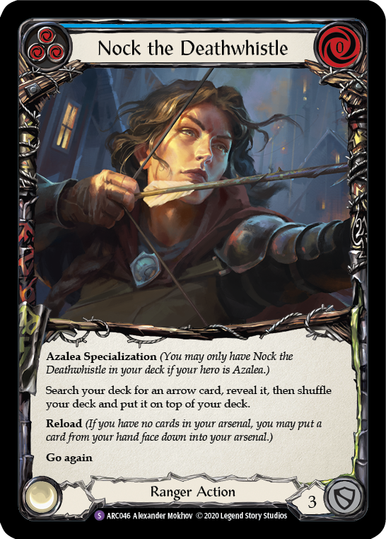 Nock the Deathwhistle [ARC046] Unlimited Rainbow Foil | Gam3 Escape