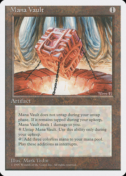 Mana Vault [Fourth Edition] | Gam3 Escape