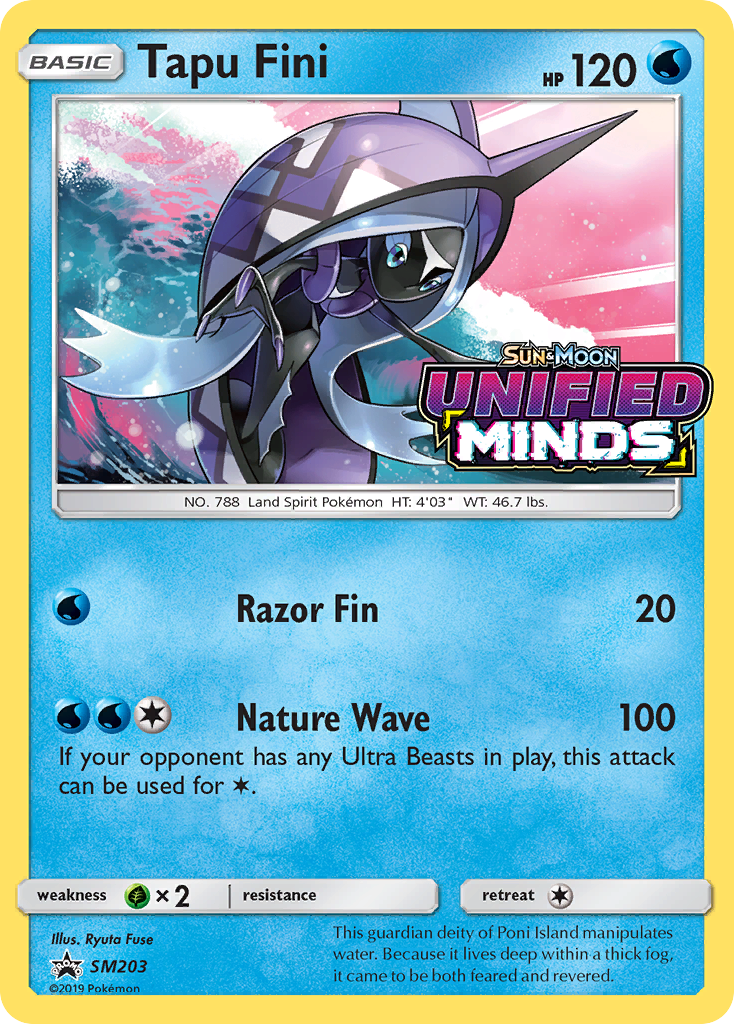 Tapu Fini (SM203) [Sun & Moon: Black Star Promos] | Gam3 Escape