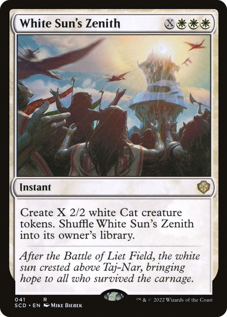 White Sun's Zenith [Starter Commander Decks] | Gam3 Escape