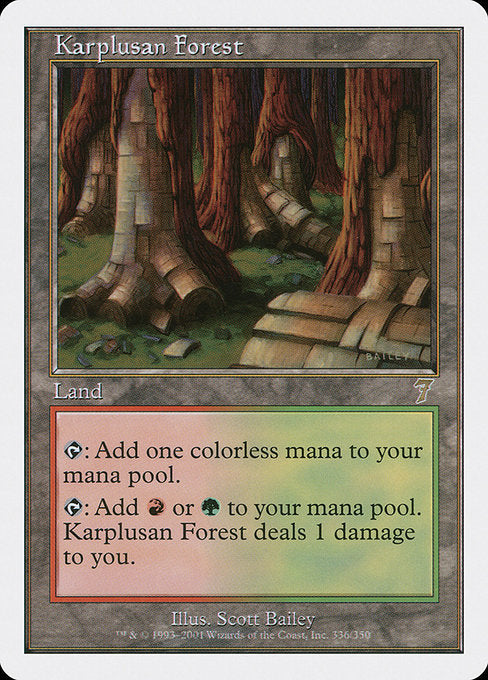 Karplusan Forest [Seventh Edition] | Gam3 Escape