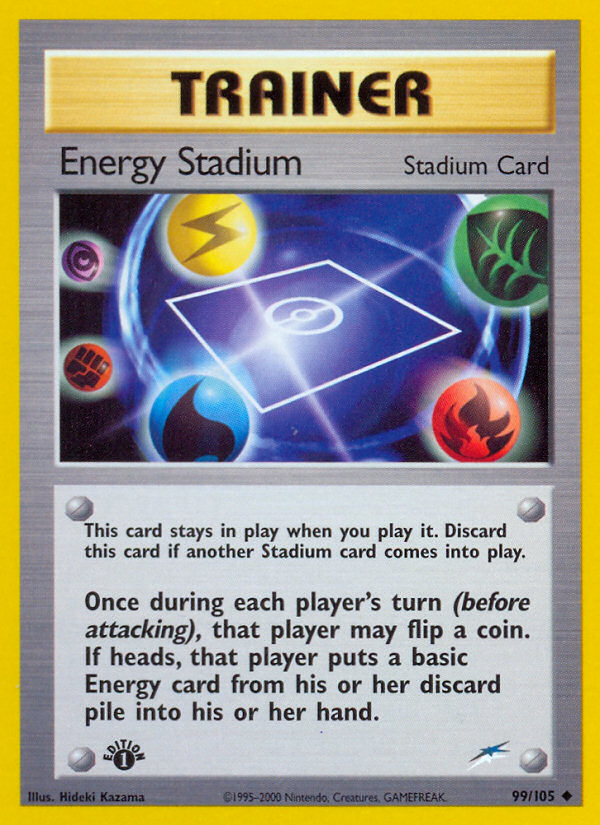 Energy Stadium (99/105) [Neo Destiny 1st Edition] | Gam3 Escape
