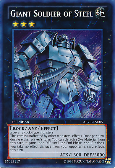 Giant Soldier of Steel [ABYR-EN085] Secret Rare | Gam3 Escape