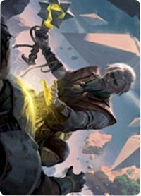 Expedition Healer Art Card [Zendikar Rising Art Series] | Gam3 Escape