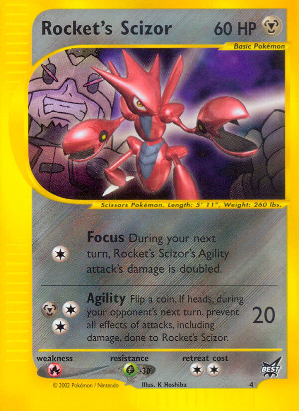 Rocket's Scizor (4) [Best of Promos] | Gam3 Escape