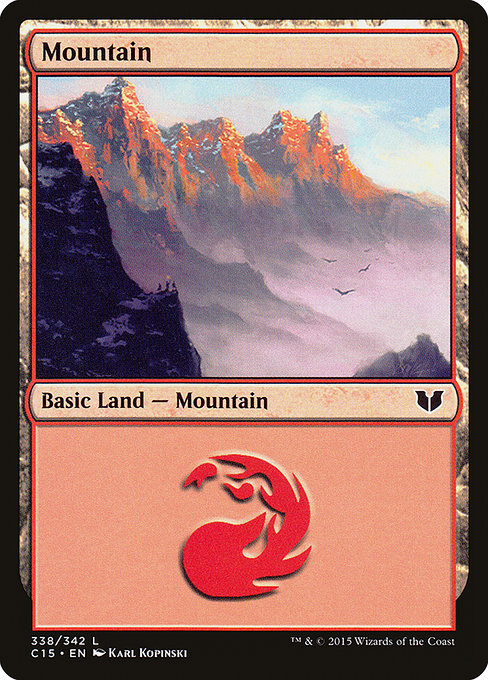Mountain [Commander 2015] | Gam3 Escape