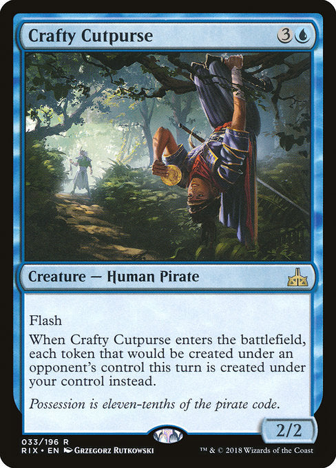 Crafty Cutpurse [Rivals of Ixalan] | Gam3 Escape