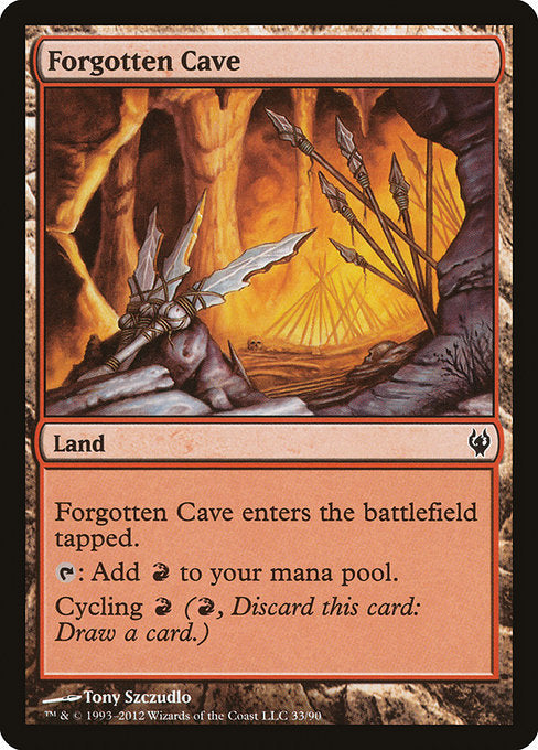 Forgotten Cave [Duel Decks: Izzet vs. Golgari] | Gam3 Escape