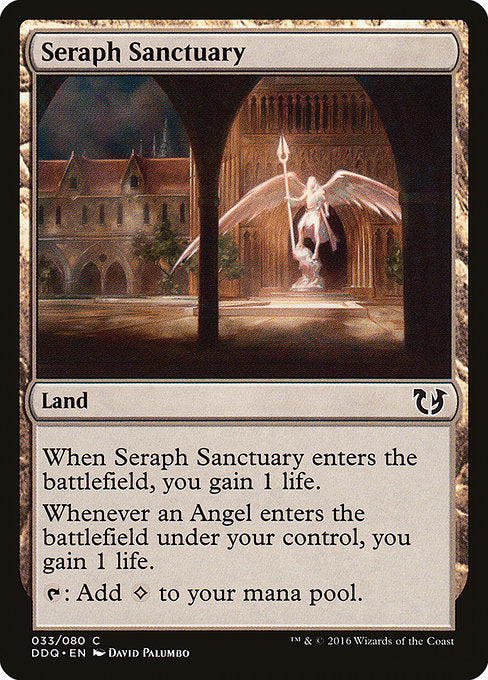 Seraph Sanctuary [Duel Decks: Blessed vs. Cursed] | Gam3 Escape