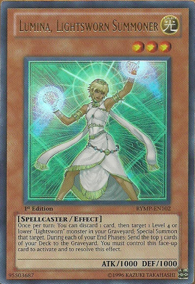 Lumina, Lightsworn Summoner [RYMP-EN102] Ultra Rare | Gam3 Escape