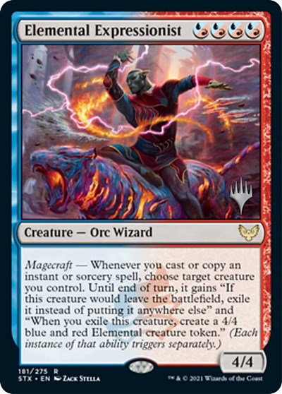 Elemental Expressionist (Promo Pack) [Strixhaven: School of Mages Promos] | Gam3 Escape