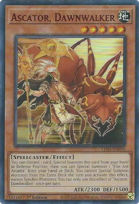 Ascator, Dawnwalker (Red) [LDS3-EN050] Ultra Rare | Gam3 Escape