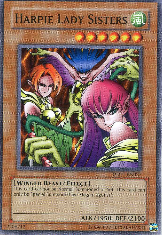 Harpie Lady Sisters [DLG1-EN027] Common | Gam3 Escape