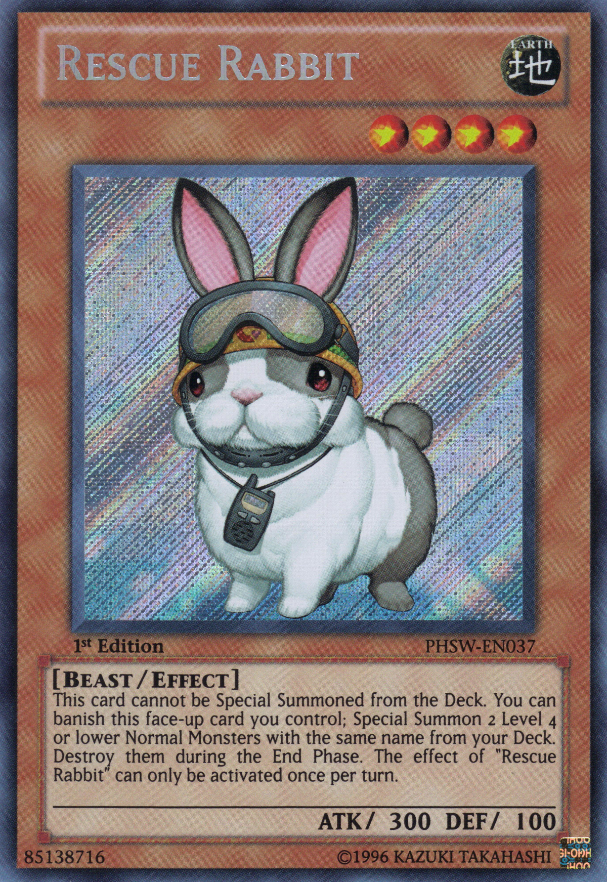Rescue Rabbit [PHSW-EN037] Secret Rare | Gam3 Escape