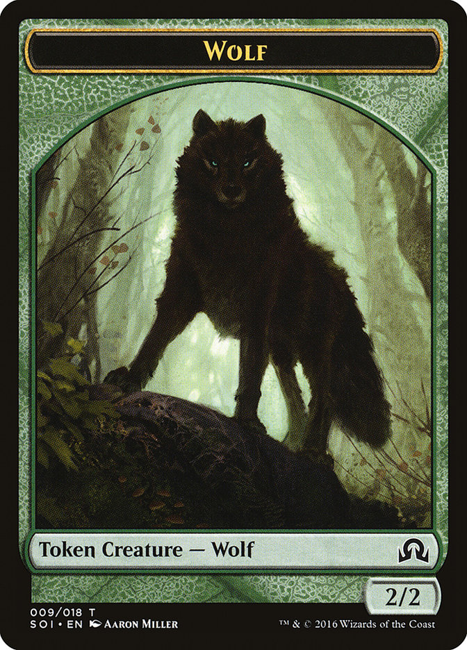 Wolf [Shadows over Innistrad Tokens] | Gam3 Escape