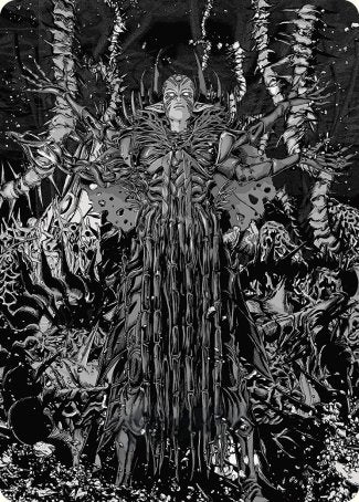 Nissa, Ascended Animist Art Card [Phyrexia: All Will Be One Art Series] | Gam3 Escape