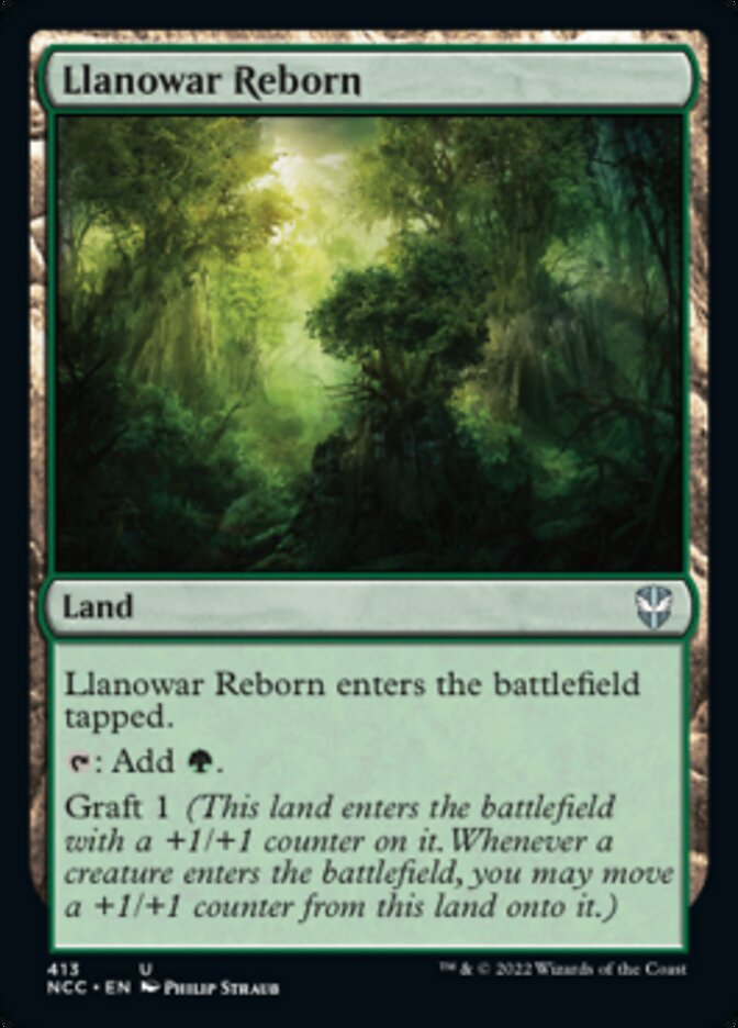 Llanowar Reborn [Streets of New Capenna Commander] | Gam3 Escape