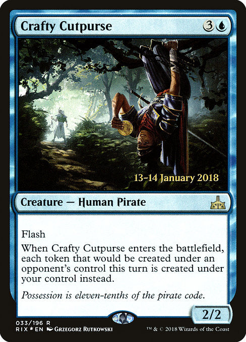 Crafty Cutpurse [Rivals of Ixalan Promos] | Gam3 Escape