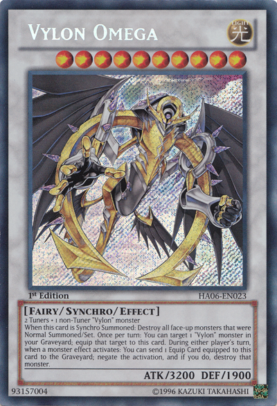 Vylon Omega [HA06-EN023] Secret Rare | Gam3 Escape