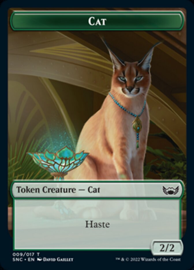 Cat Token [Streets of New Capenna Tokens] | Gam3 Escape