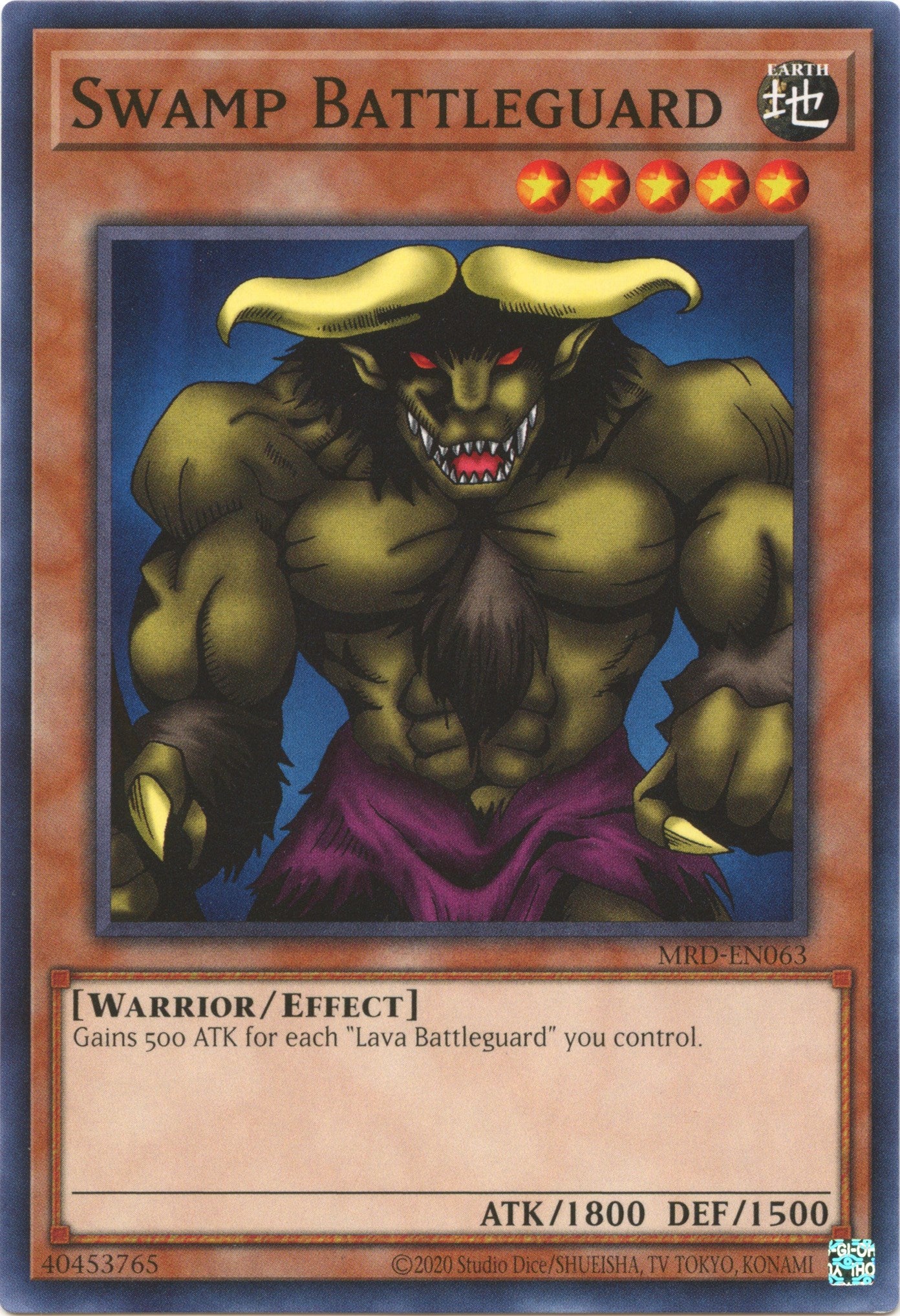 Swamp Battleguard (25th Anniversary) [MRD-EN063] Common | Gam3 Escape