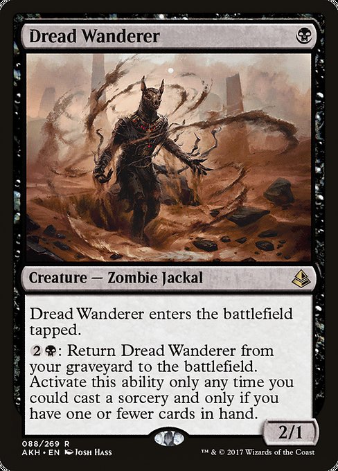 Dread Wanderer [Amonkhet] | Gam3 Escape