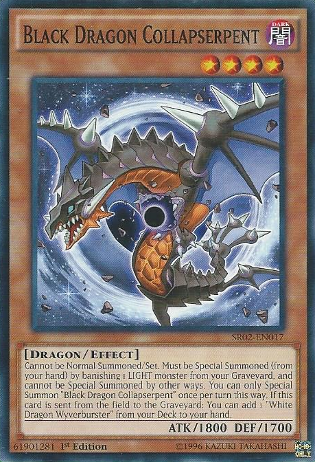 Black Dragon Collapserpent [SR02-EN017] Common | Gam3 Escape