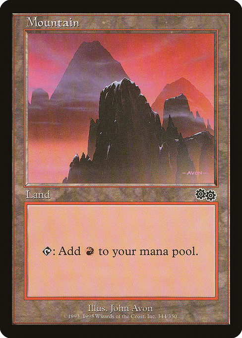 Mountain [Urza's Saga] | Gam3 Escape